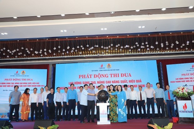 PetroVietnam’s trade union launches emulation campaign hinh anh 1
