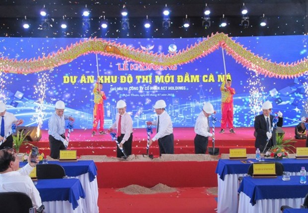 Construction of large-scale urban area starts in Ninh Thuan hinh anh 1