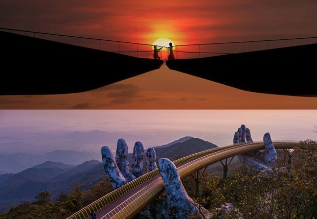 Kiss Bridge – a new iconic destination in Vietnam hinh anh 2