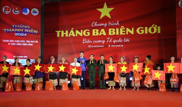 ‘March in Border Area’ programme attracts youth hinh anh 1