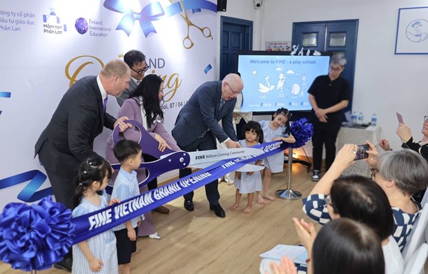 Finnish kindergarten opens in Hanoi hinh anh 1