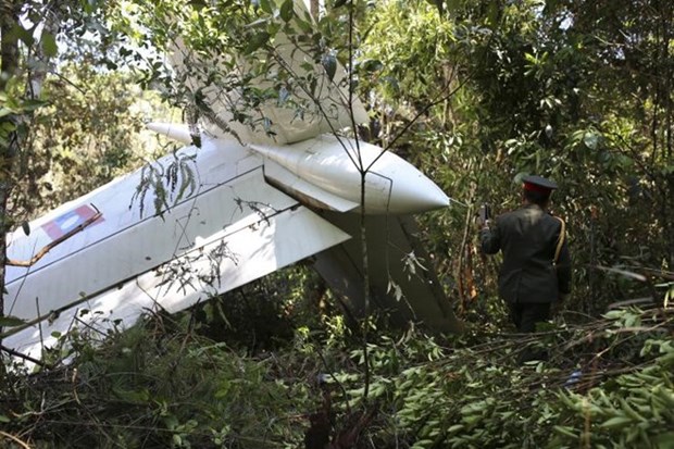Bodies of 22 victims in Lao military plane crash found hinh anh 1