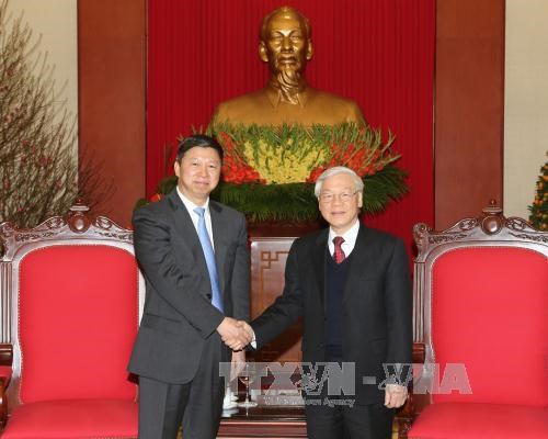 Chinese Party General Secretary’s envoy welcomed hinh anh 1