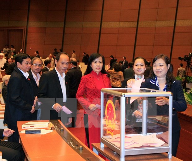 NA’s plenary session elects new chief legislator hinh anh 1