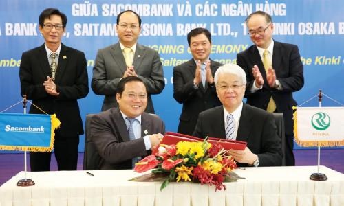 Sacombank ties with Japanese banks hinh anh 1