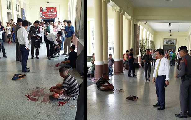 Explosion strikes Bangkok’s central railway station hinh anh 1