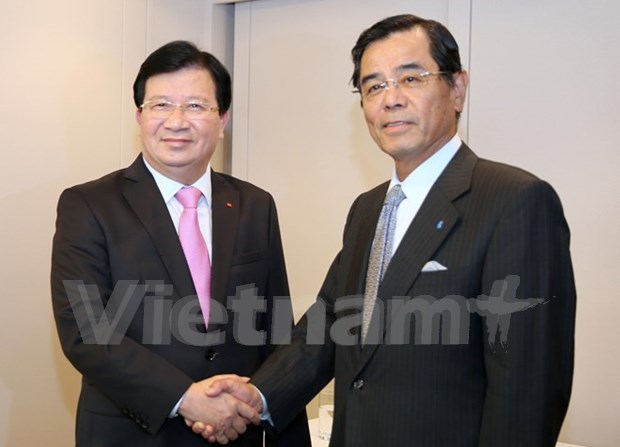 Deputy PM lures Japanese investors in infrastructure hinh anh 1