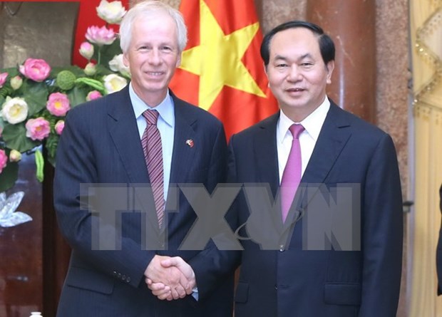 VN wants to boost multi-faceted cooperation with Canada: President hinh anh 1
