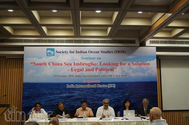 India workshop seeks legal solution to East Sea imbroglio hinh anh 1