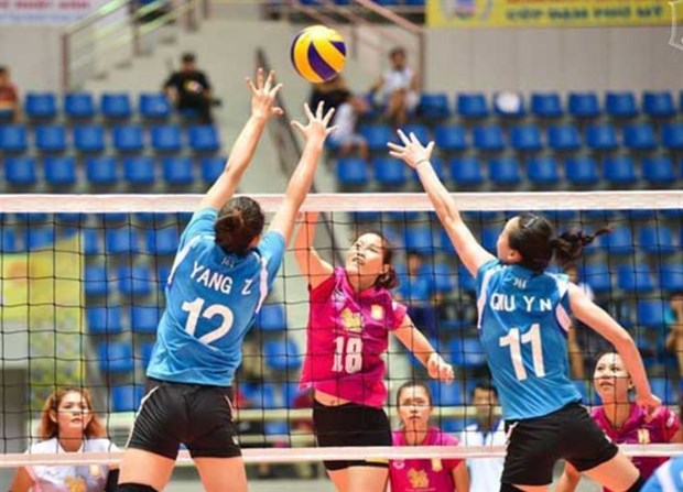 First Vietnamese plays at volleyball world cup hinh anh 1