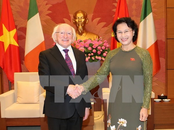 Vietnam treasures support from Ireland: top legislator hinh anh 1
