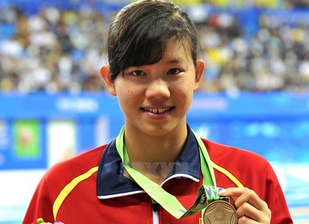 Swimmer Anh Vien sets new Asian record hinh anh 1