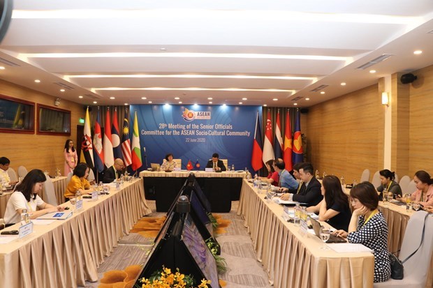 Senior Officials’ Committee for ASEAN Socio-Cultural Community holds 28th meeting hinh anh 1