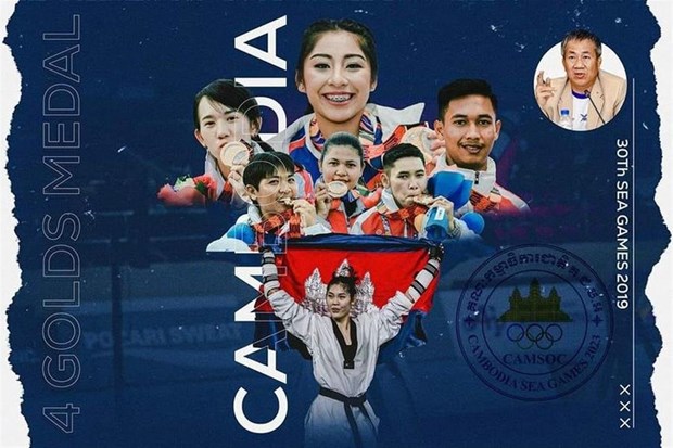 ‘Spearhead’ sports hoped to help Cambodia reap golds at SEA Games 31 hinh anh 1