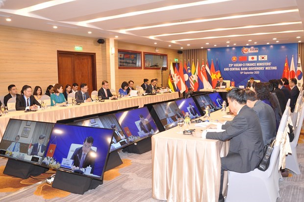 ASEAN+3 discusses ways to prevent COVID-19, boost economic recovery hinh anh 2
