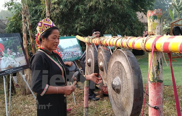 Festival prays for bumper crop of Kho Mu ethnic people hinh anh 1