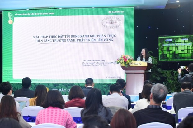 Insiders seek solutions to promote green credit hinh anh 3