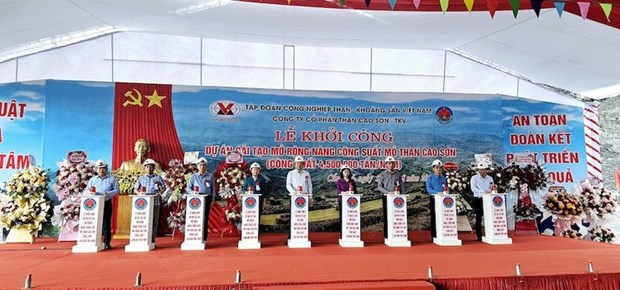 Project launched to increase Cao Son coal mine's capacity hinh anh 1