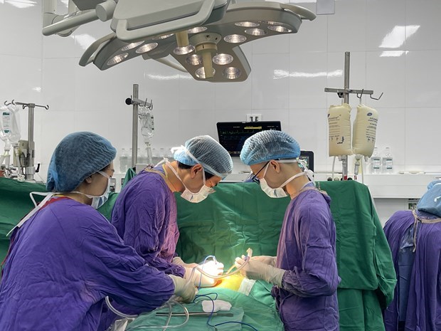 Vietnamese doctors successfully perform first heart-kidney transplant hinh anh 1