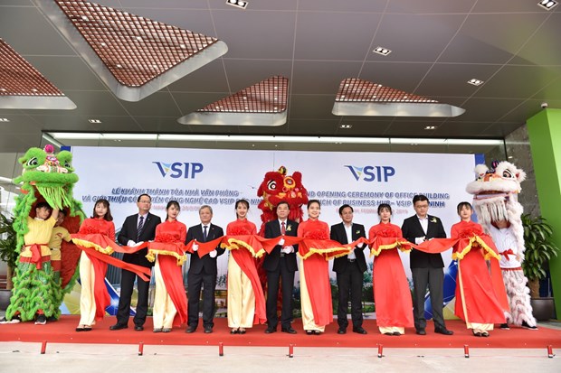 VSIP Bac Ninh holds ground opening ceremony of office building hinh anh 1