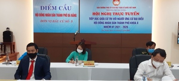 Da Nang to hold online meetings between candidates and voters hinh anh 1