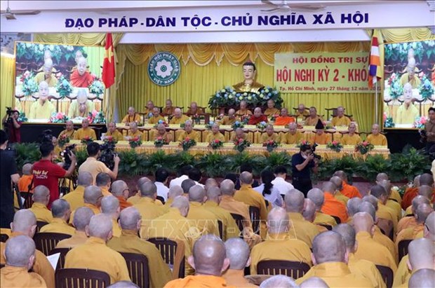 Vietnam Buddhist Sangha's Executive Council holds second session hinh anh 2