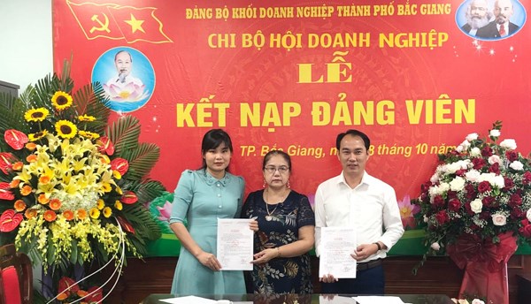 Bac Giang promotes Party membership development in enterprises hinh anh 1