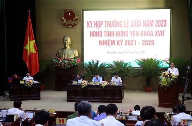 Hung Yen People’s Council adopts 19 resolutions during 14th session hinh anh 1