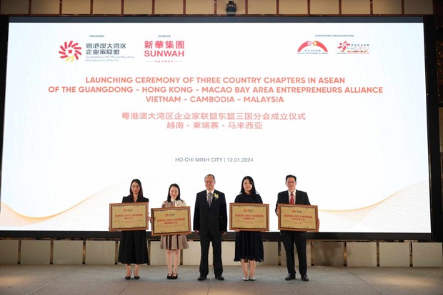 Guangdong-Hong Kong–Macao Bay Area Entrepreneurs Alliance launches three country chapters in ASEAN hinh anh 4