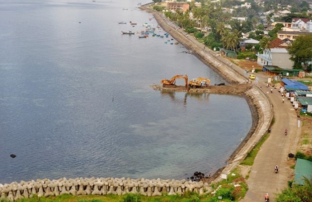 Ly Son begins construction of new 9 million USD tourism port hinh anh 1