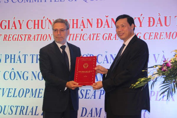 Quang Ninh licenses seaport complex project hinh anh 1