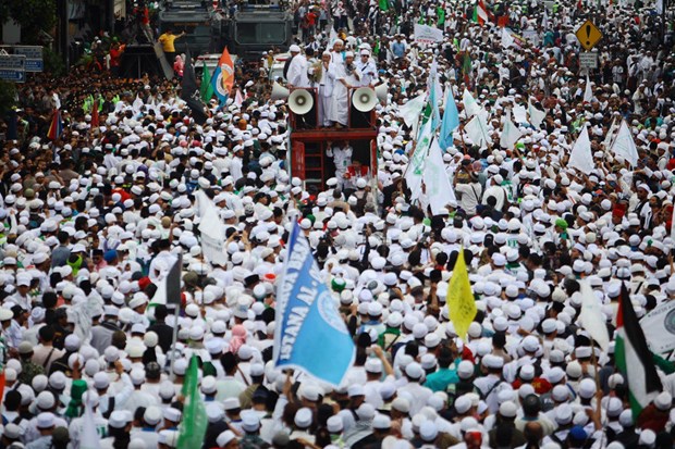 Indonesia steps up security in Jakarta amid forthcoming demonstrations hinh anh 1