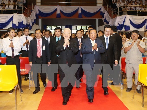 Party leader highlights significance of Vietnam-Laos ties hinh anh 1
