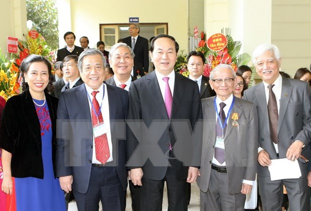 President attends historical sciences association’s 50th anniversary hinh anh 1