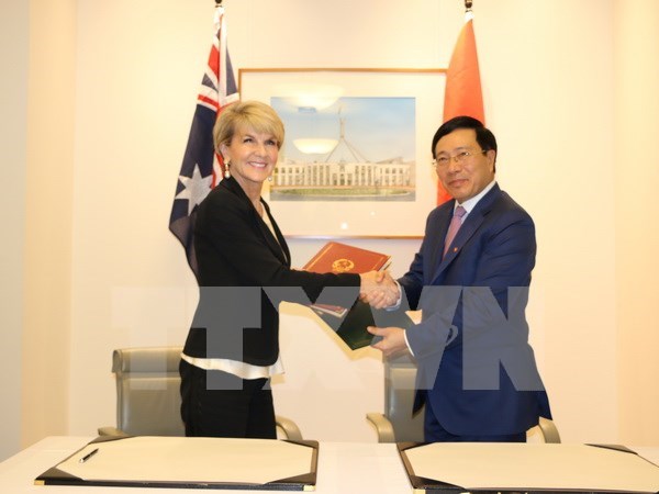Vietnam remains key Asian-Pacific partner of Australia: Julie Bishop hinh anh 1