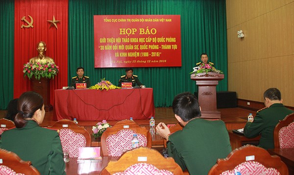 Hanoi to host seminar on 30-year military reform hinh anh 1