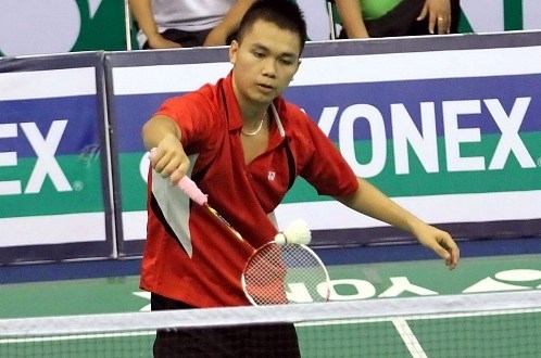 Vietnamese players reach int’l badminton tourney semis hinh anh 1