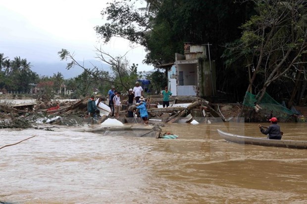 Help extended to flood victims in Binh Dinh hinh anh 1