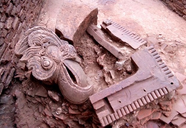 Tran Dynasty-era building material kiln discovered in Yen Bai hinh anh 1