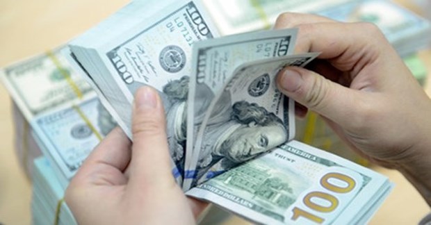 Reference exchange rate drops 2 VND hinh anh 1