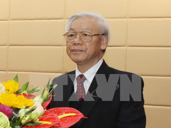 Achievements in 2016 impetus for future development: Party chief hinh anh 1