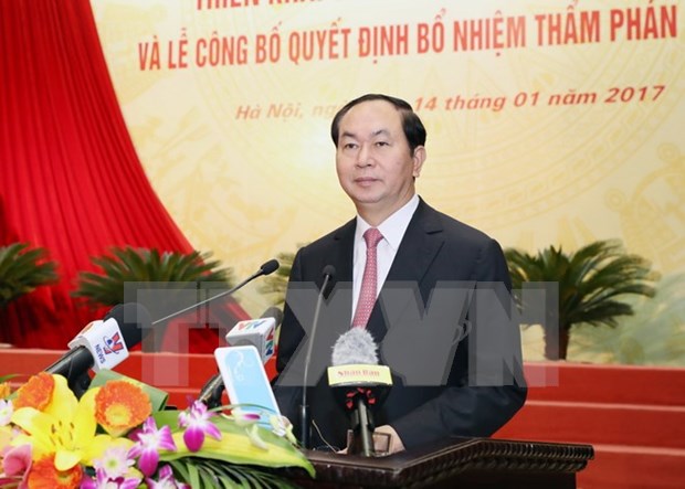 Courts must stringently handle corruption cases: President hinh anh 1