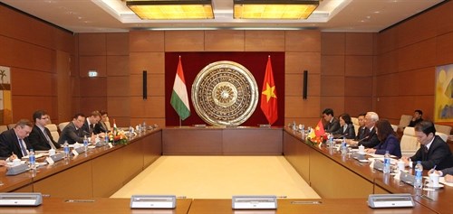 Legislative officials talk promoting Vietnam-Hungary ties hinh anh 1