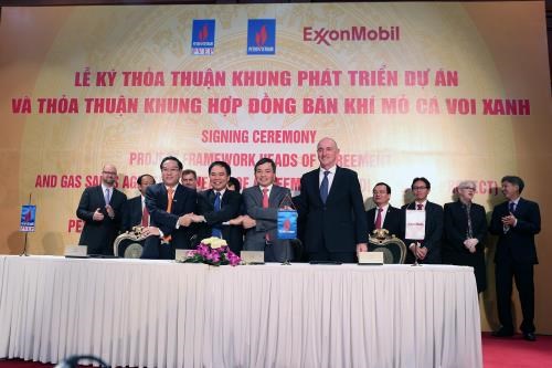 US group, PVEP sign gas project development framework agreement hinh anh 1