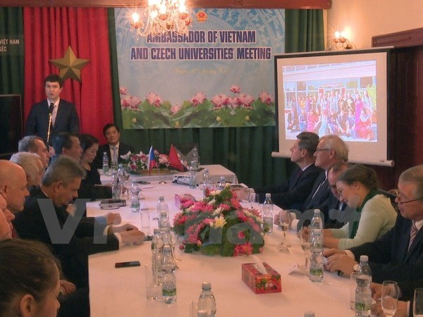 Vietnam, Czech Republic review educational cooperation hinh anh 1