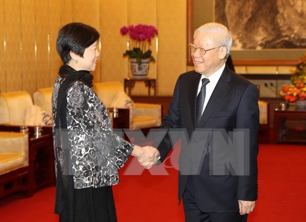 Chinese association vows to nurture relations with Vietnam hinh anh 1