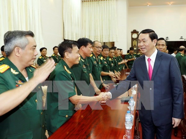 President pays pre-Tet visit to Mekong Delta localities hinh anh 1
