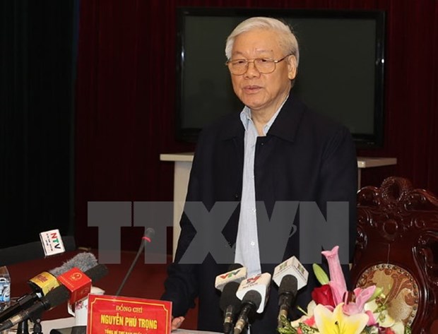 Party chief suggests Nam Dinh attract more investment hinh anh 1