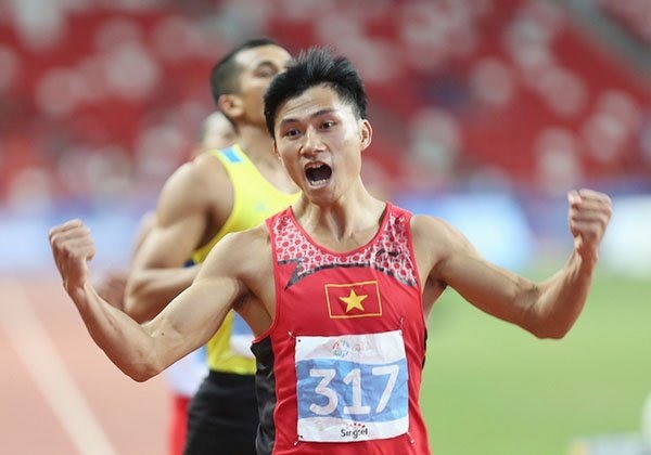 SEA Games 200m champ may miss chance to defend title hinh anh 1
