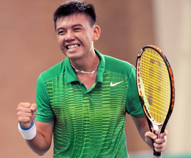 Nam fails in singles, enters semi-finals in F1 doubles hinh anh 1
